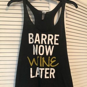 Barre tank. EUC